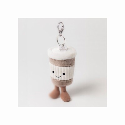 Jellycat Coffee-To-Go Dije Para Bolso | IRBN-97154